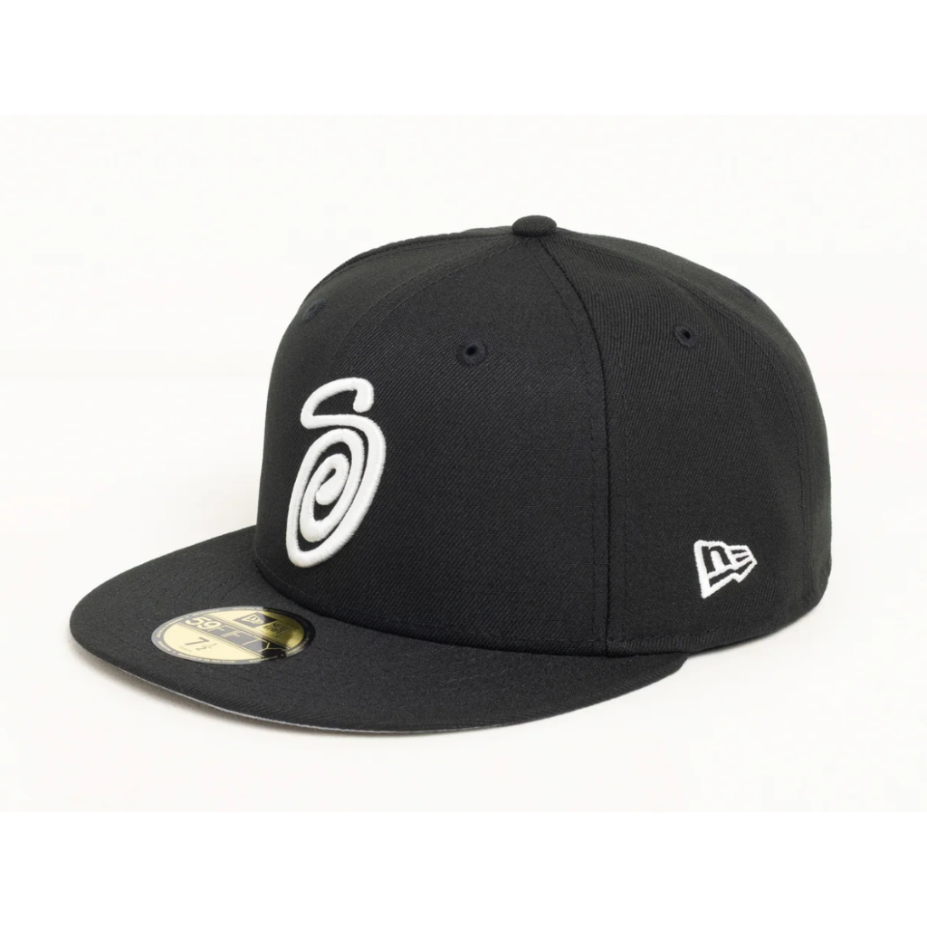 STUSSY] NEW ERA 59FIFTY CURLY S | Shopee Philippines