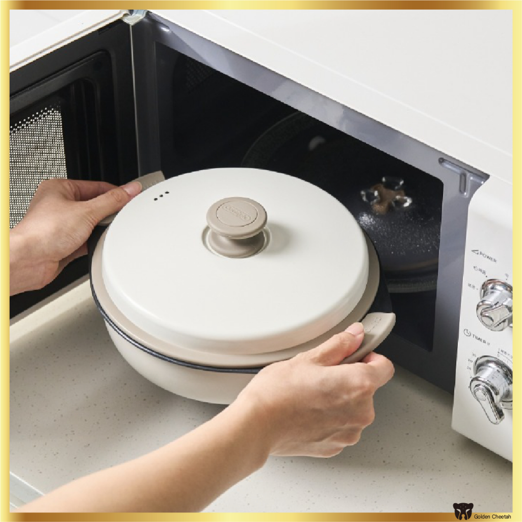 COOZIGLE Microwave Cooking Pot with Steam Plate | BPA Free Easy ...