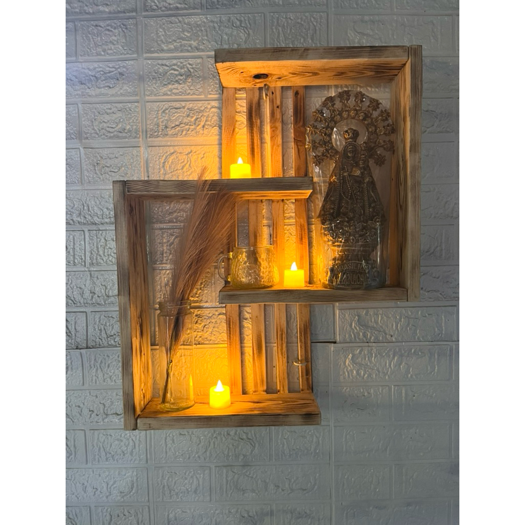 Wooden Mini Altar 50x60x12cm (Poon not included) | Shopee Philippines