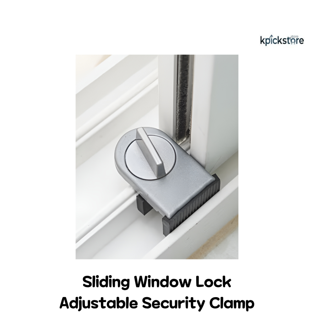 Adjustable Sliding Window Lock Child Safety Window Clamp Anti Theft ...