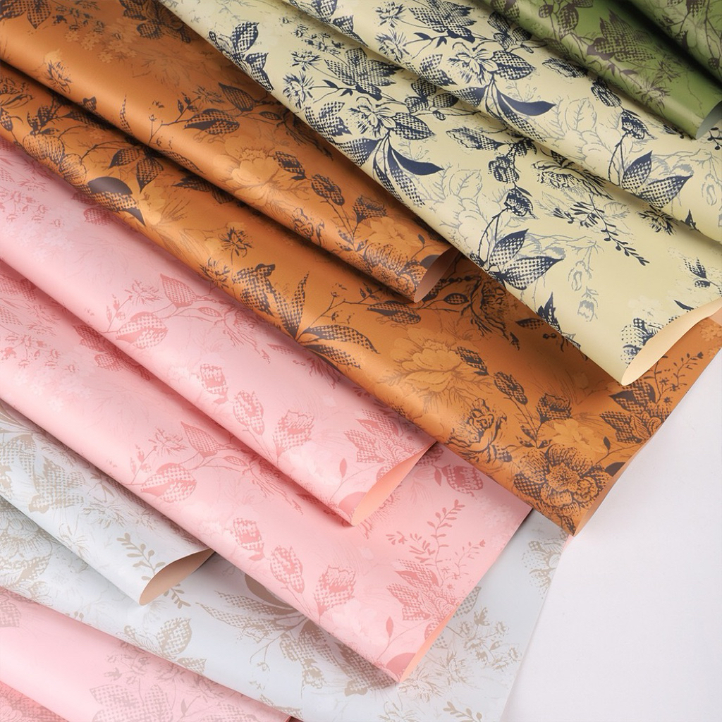 20pcs Vine Bush Series Wrapper Bouquet Wrapping Material (Waterproof ...