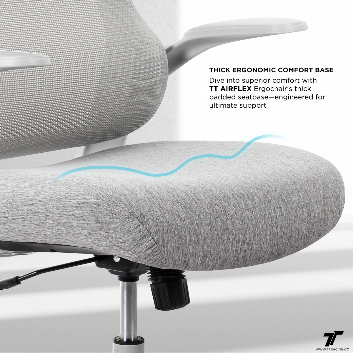 TT Airflex Ergochair Home Office Mesh Chair Executive Ergonomics Chair