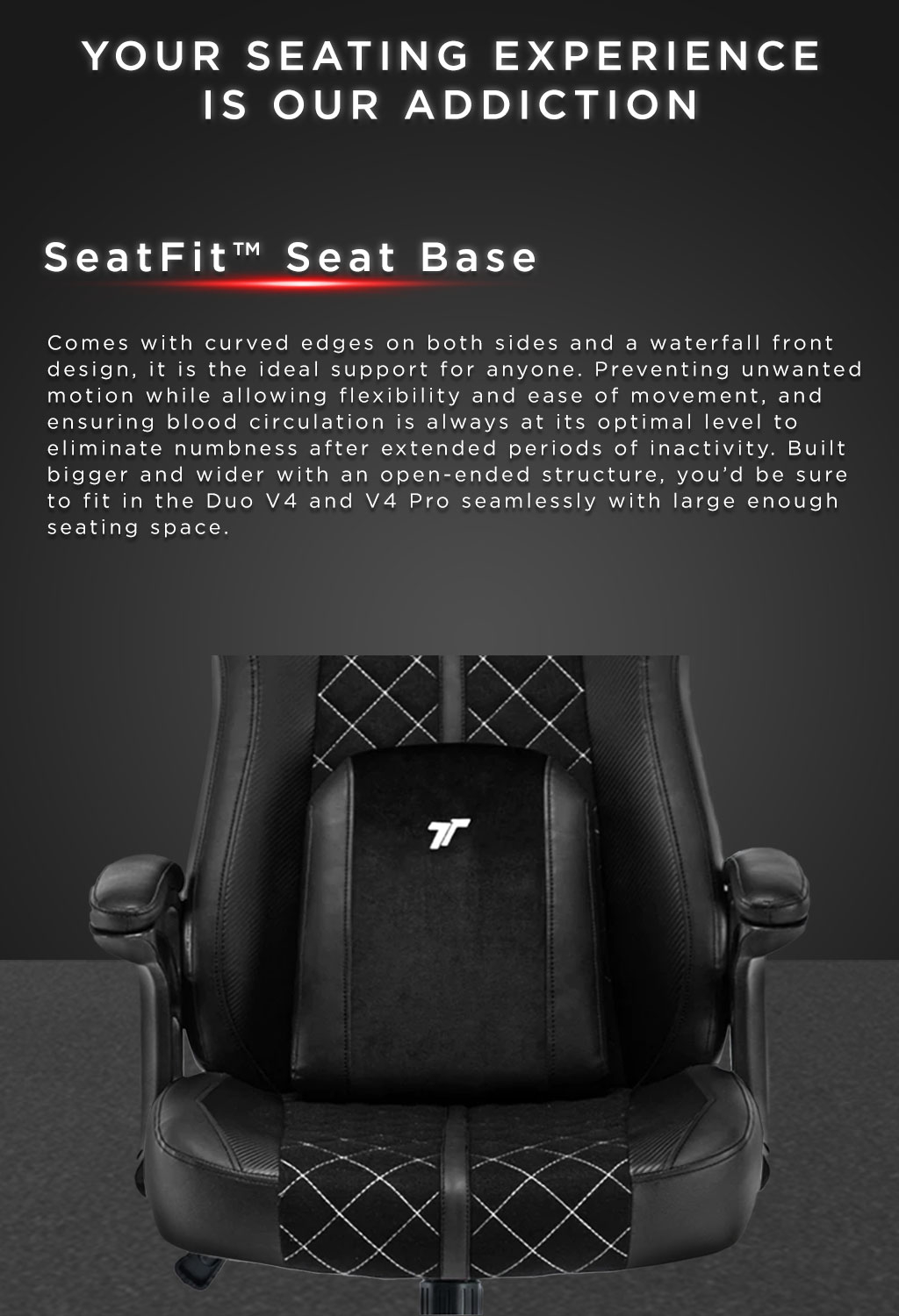 TTRacing Duo V3 Duo V4 Pro Gaming Chair Ergonomic Home Office Chair 2