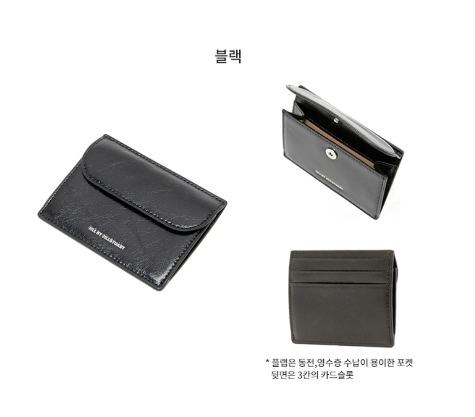 ★JILL STUART★LOGO POCKET CRACK LEATHER CARD CASE ☆JILL STUART☆LOGO POCKET CRACK LEATHER CARD CASE 財布・小物
