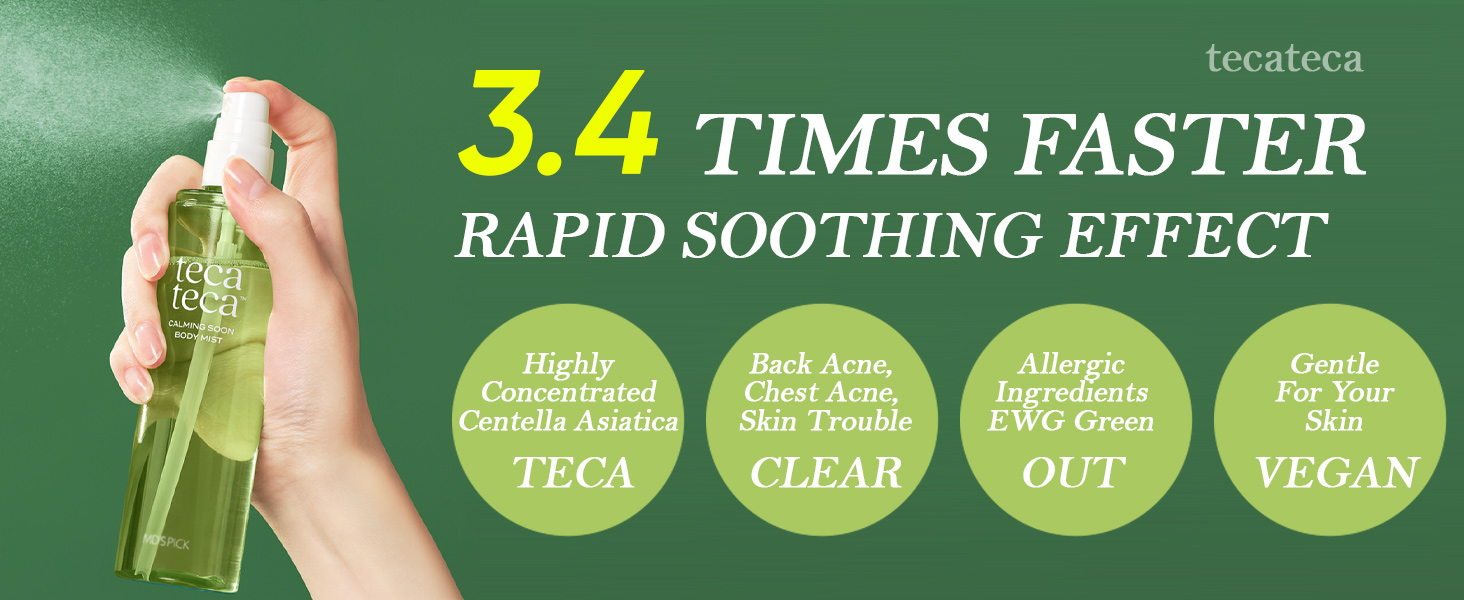 NUTRIONE MD's PICK tecateca Calming Soon Body Mist (150ml / BOX ...