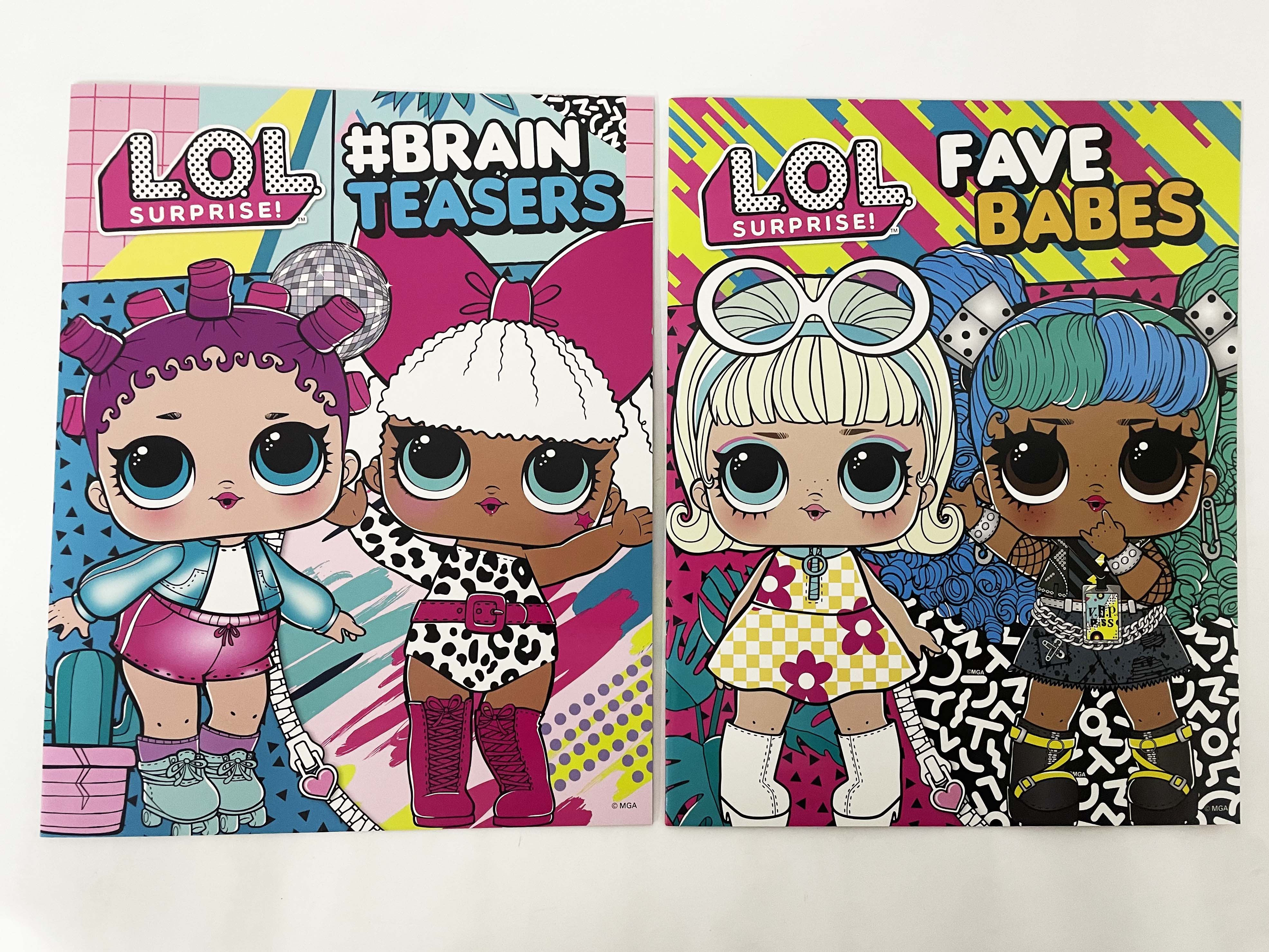 LOL Surprise Activity Case Book Set with 4 Colouring & Activity Books ...