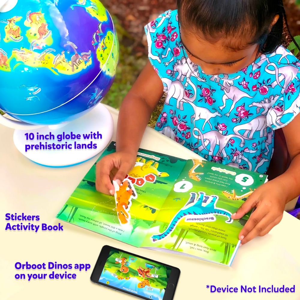 PlayShifu Orboot Dino (App Based): Augmented Reality Interactive Globe ...