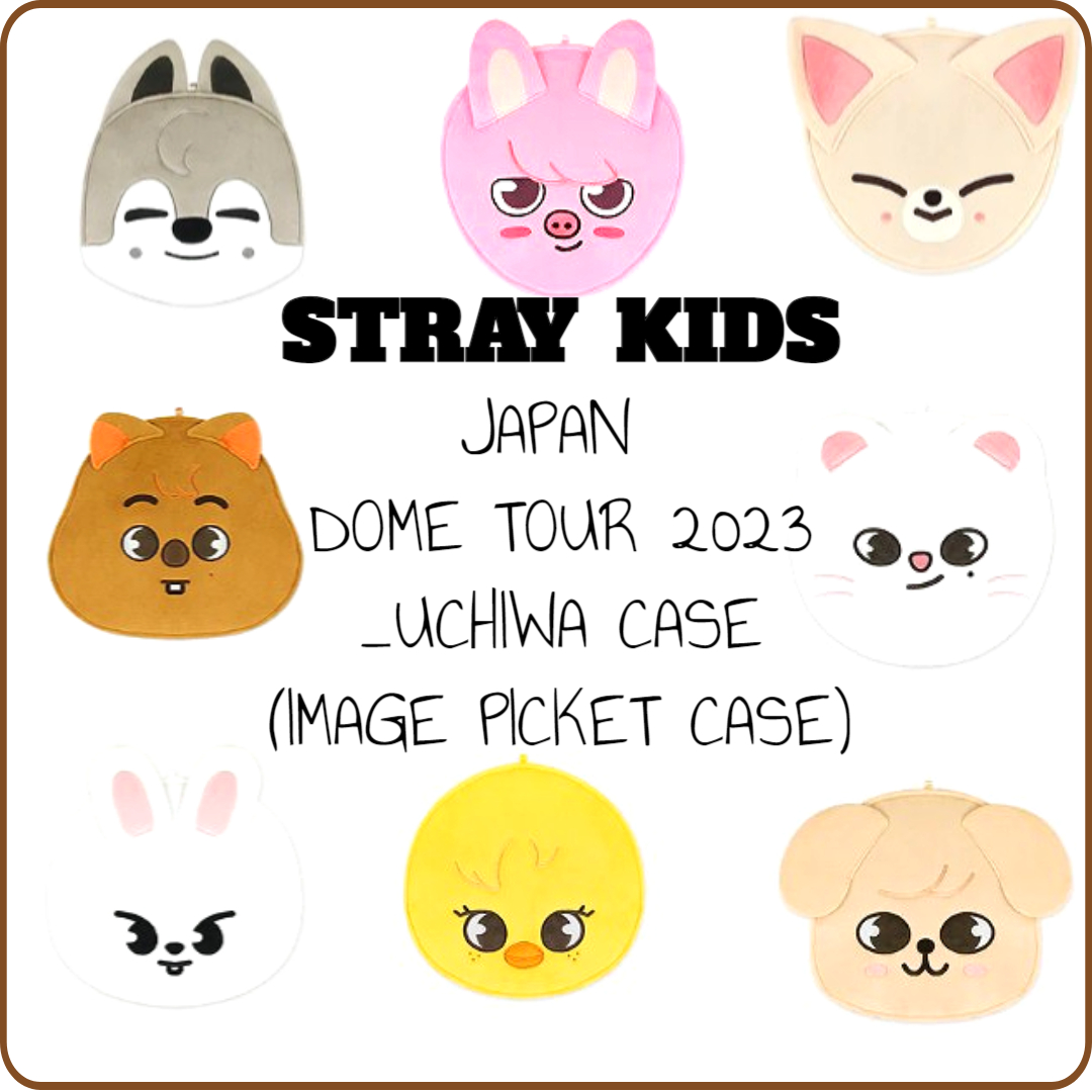 (STRAY KIDS DOME TOUR 2023_JAPAN Official goods)_UCHIWA CASE:IMAGE ...