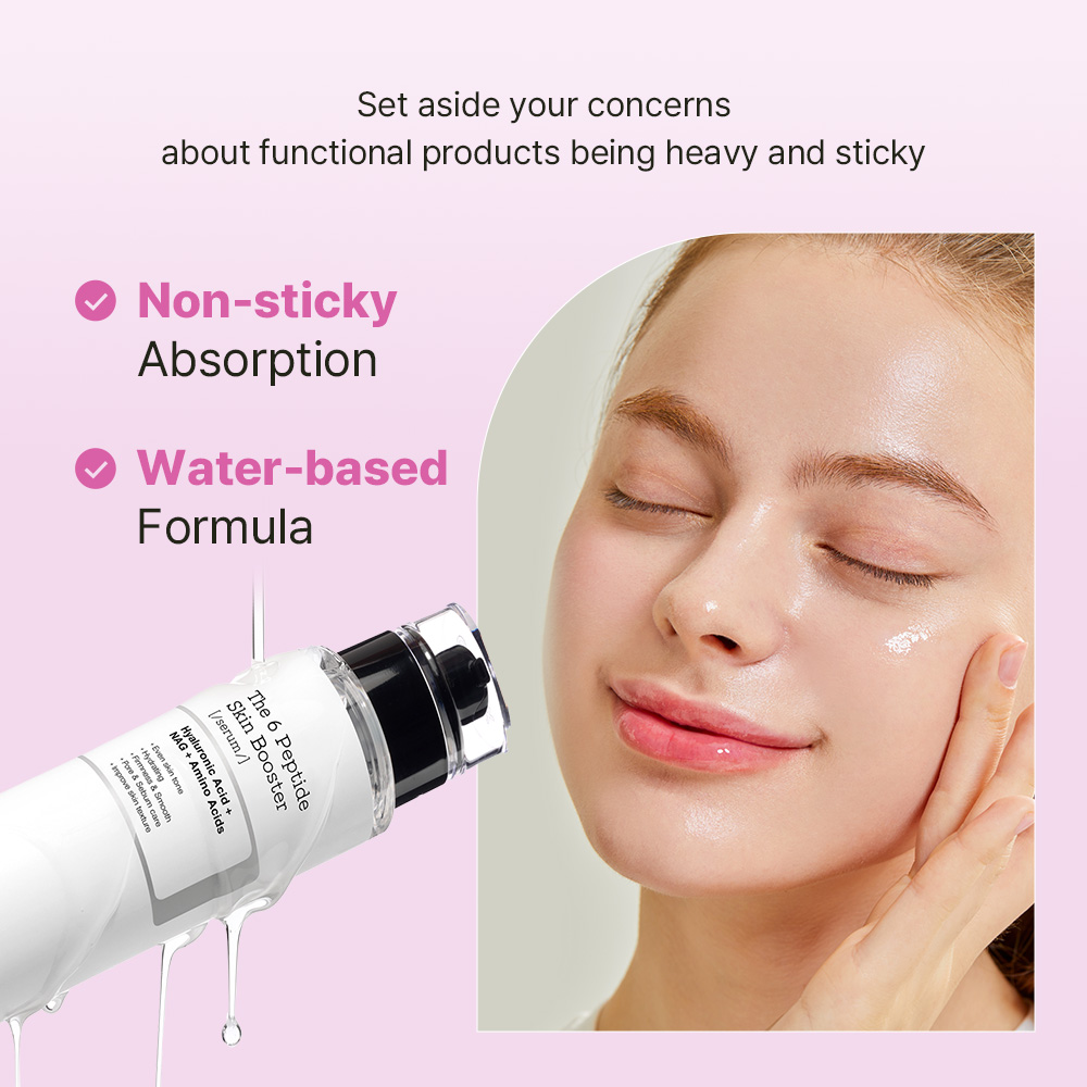 [COSRX OFFICIAL] The 6 Peptide Skin Booster Serum, 150mL, 6 Peptide ...