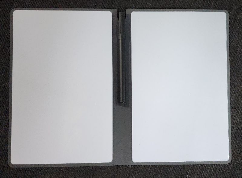 A5 Whiteboard Folder for Presentation | Folder with White Board ...