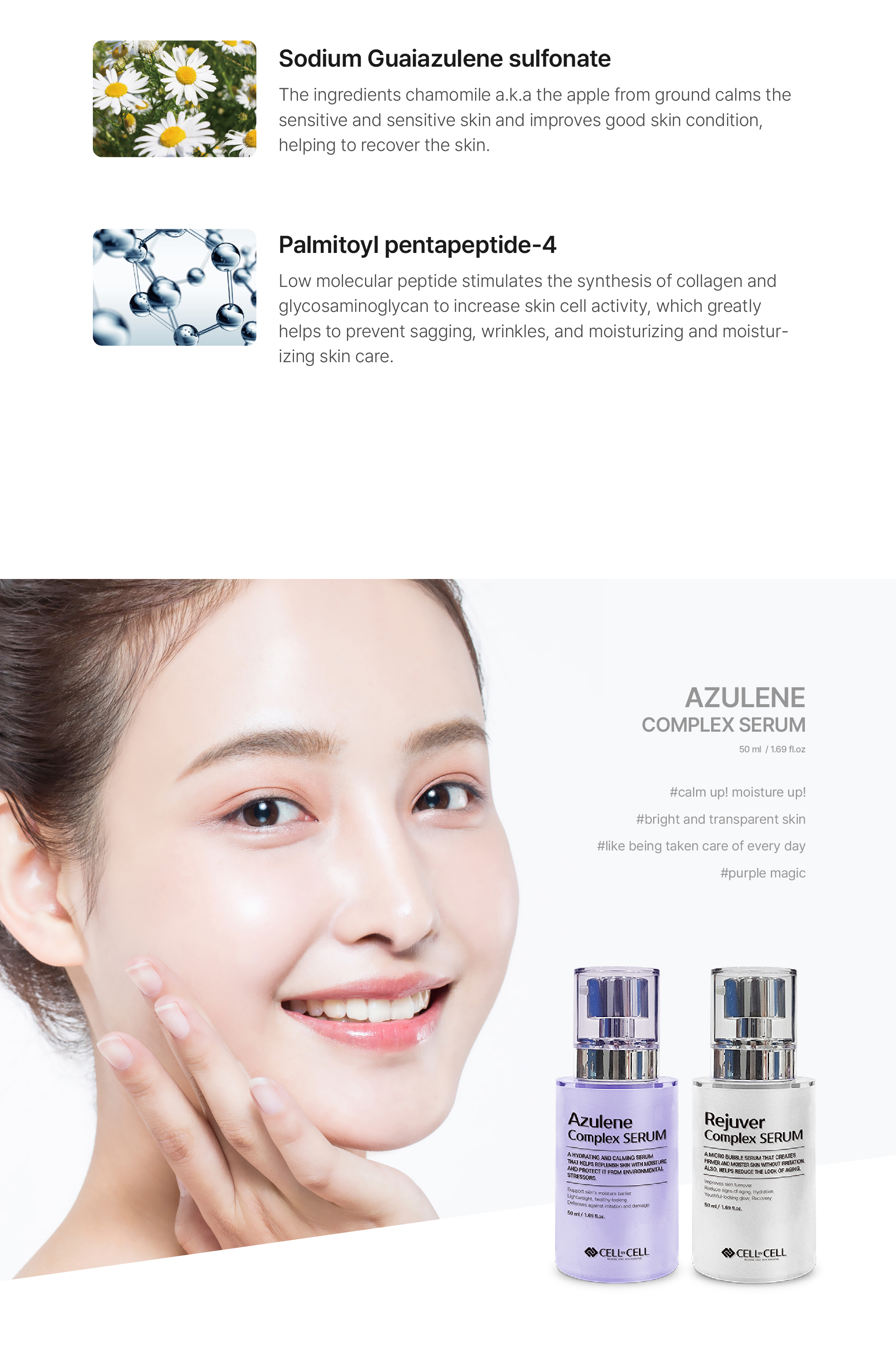 CELL BY CELL Azulene Complex Serum 50ml | Shopee Philippines