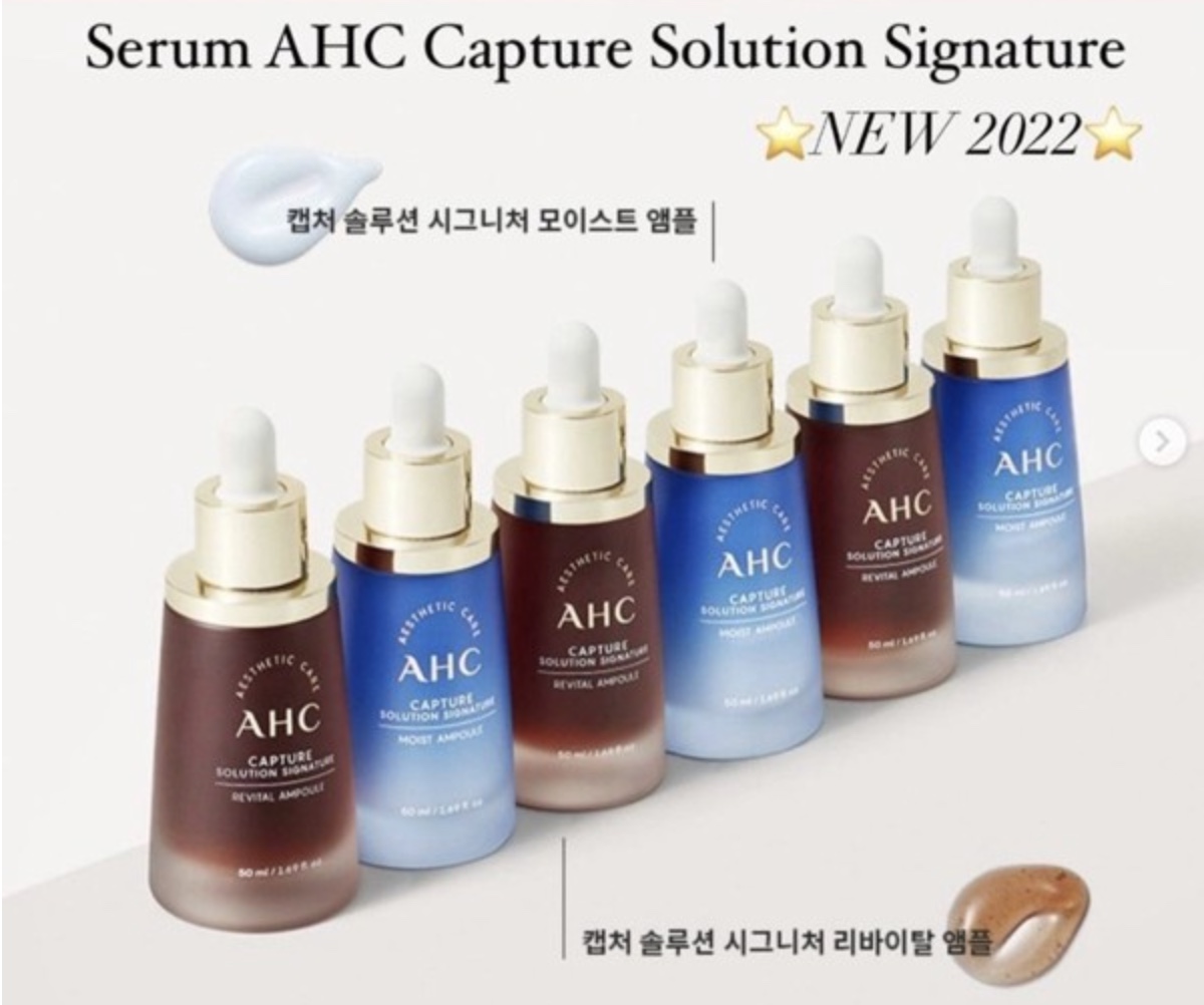 AHC Capture Solution Signature Revital Ampoule 50ml | Shopee Philippines
