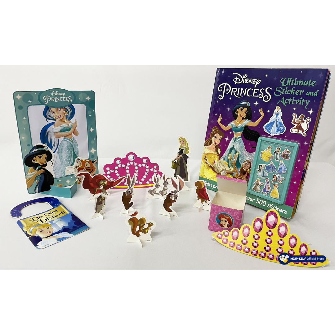 Disney Princess Ultimate Sticker and Activity Book With Activities ...