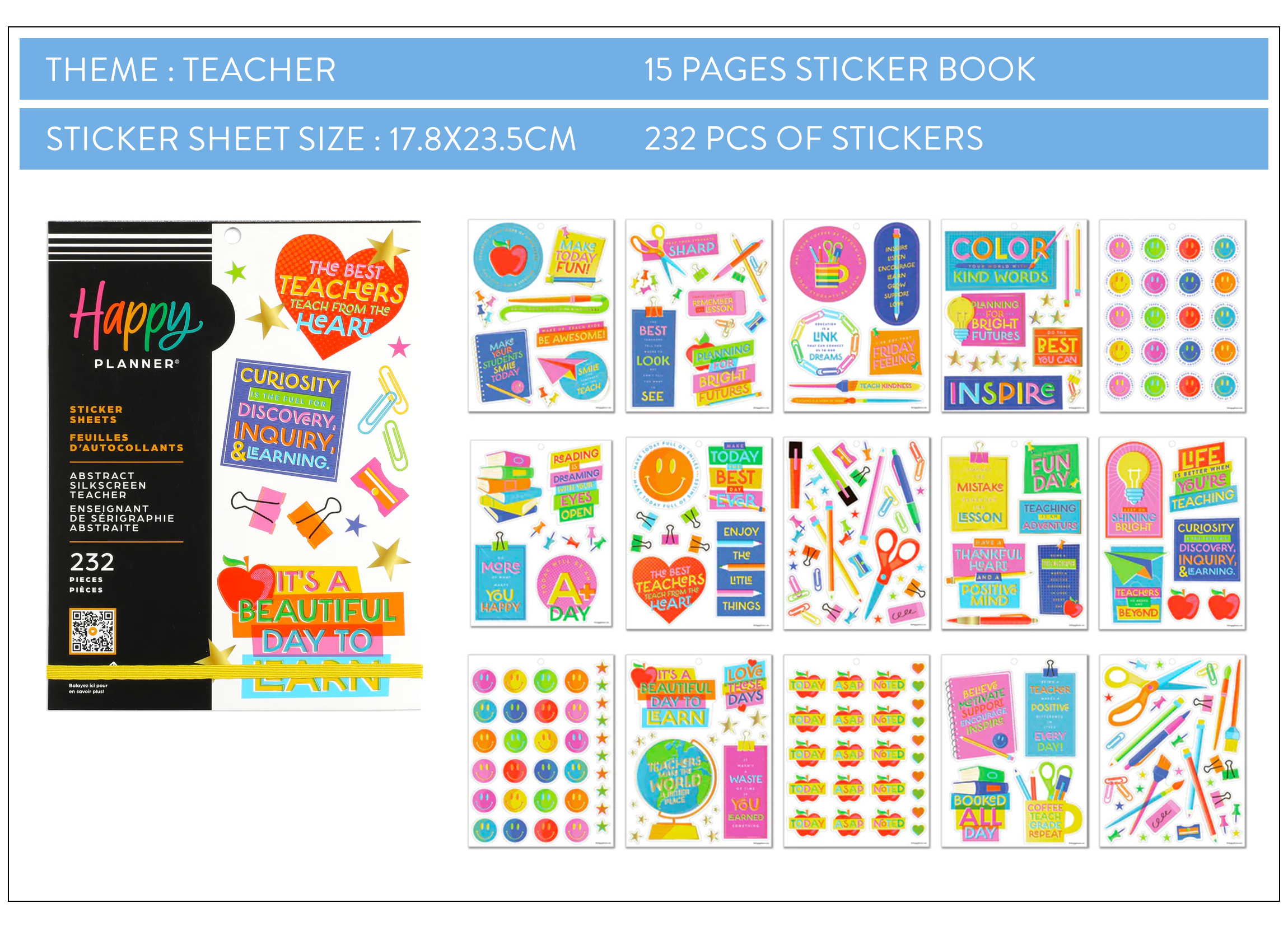 Large Happy Planner Sticker Book | Shopee Philippines
