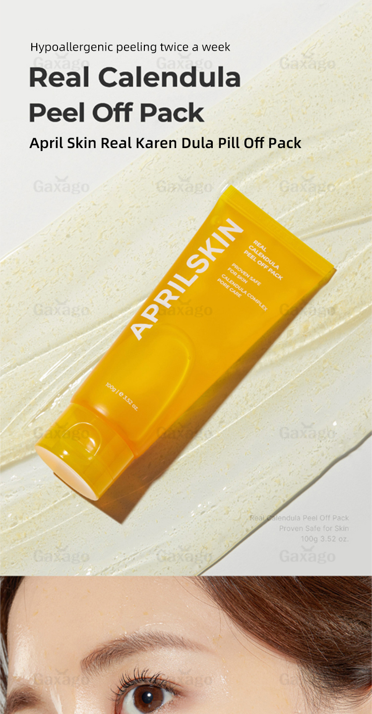 APRILSKIN Real Calendula Peel Off Pack 100g - Renewal | Shopee Philippines