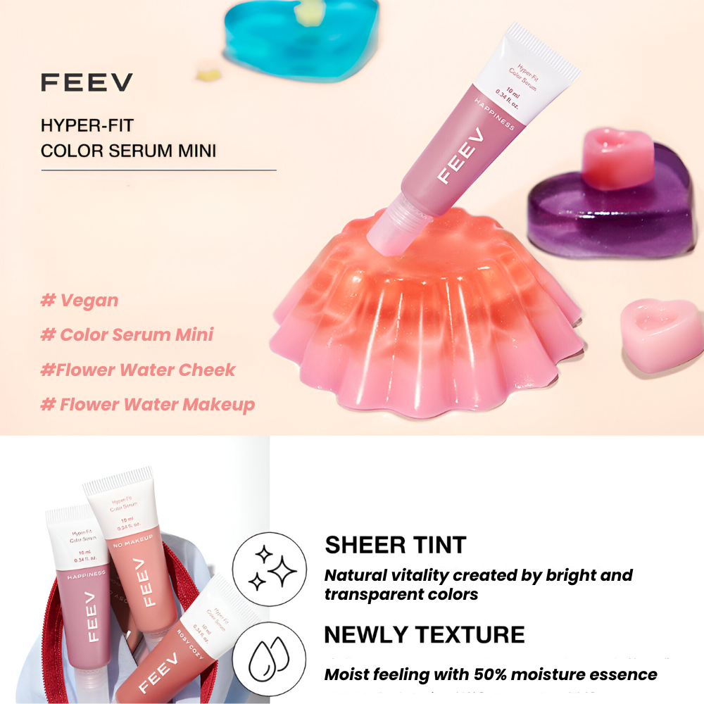 [FEEV] Hyper-Fit Color Serum Mini – 11 colors | Shopee Philippines