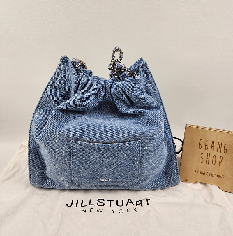 ★JILLSTUART★COCO CHAIN SILVER DECORATED NYLON CHAIN BAG M ☆JILLSTUART☆COCO CHAIN SILVER DECORATED NYLON CHAIN BAG S