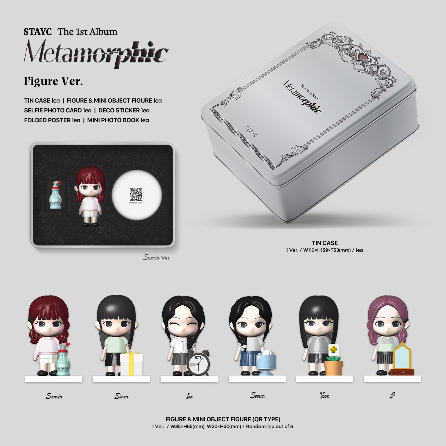STAYC - 1st Album : Metamorphic (Figure Ver. / Limited) | Shopee ...