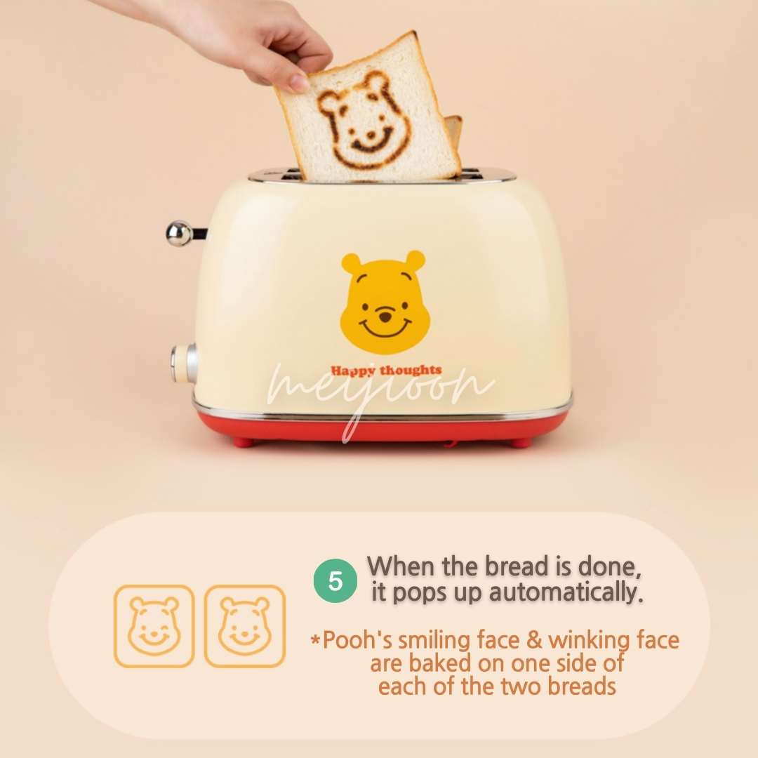 ♥from KOREA♥ Disney, Winnie the Pooh, Happy Together Toaster, Homecafe ...