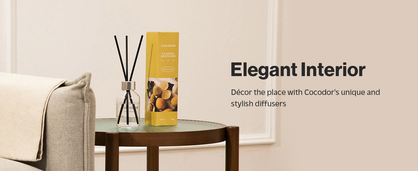 COCODOR Classic Reed Diffuser / 100ml / Home Fragrance Air Freshner ...