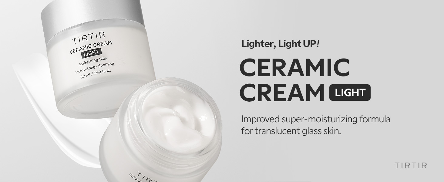 [TIRTIR] Ceramic Cream Light 50ml(48h LongLasting Hydration Effect