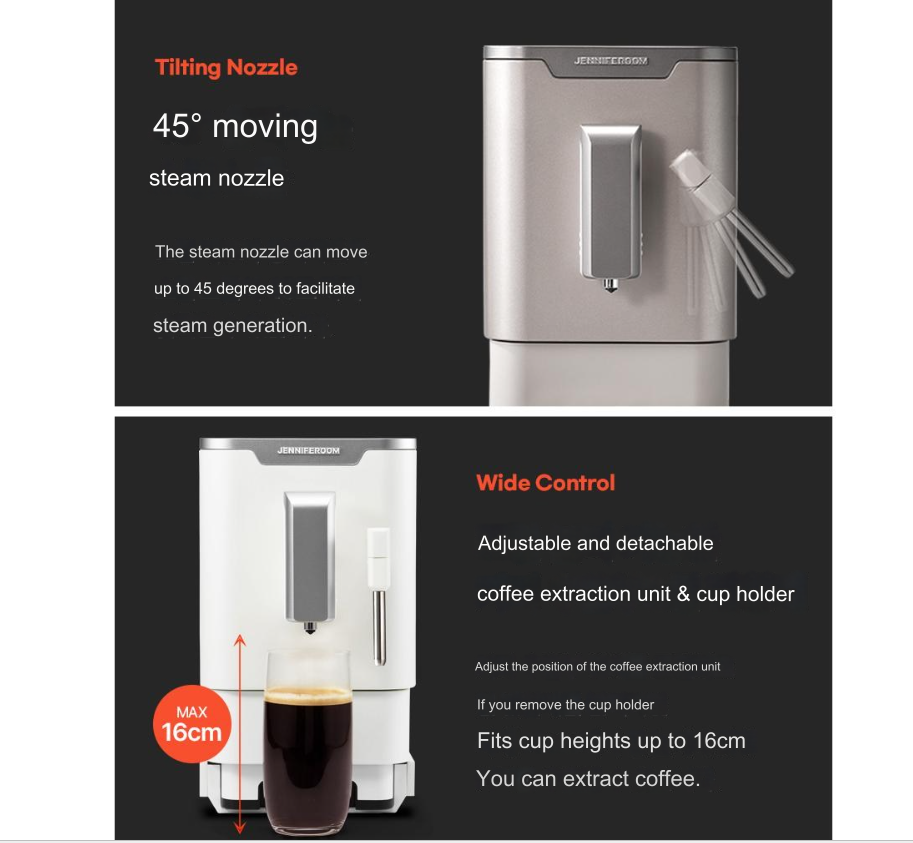 Jenniferoom Steam Latte Pro Fully Automatic Coffee Machine Shopee