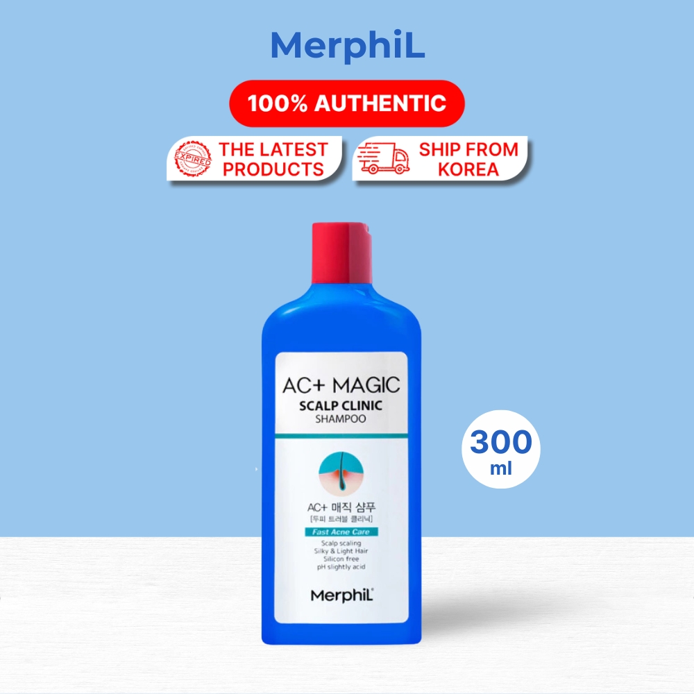 Merphil Salicylic Acid Shampoo 300ml For Scalp Care - Anti-dandruff 