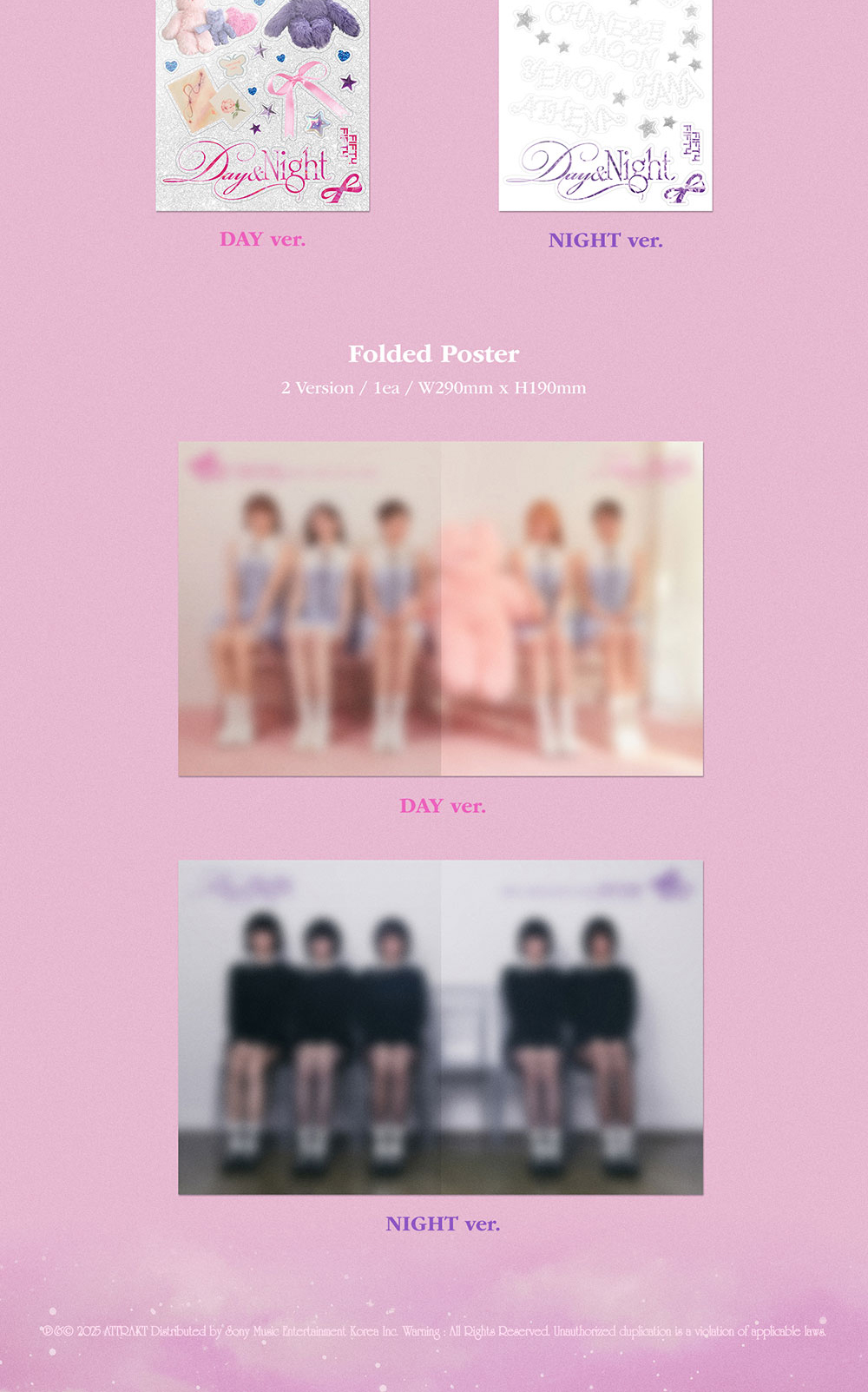 FIFTY FIFTY [DAY & NIGHT] 3rd EP ALBUM (29th Apr.2025) | Shopee Philippines