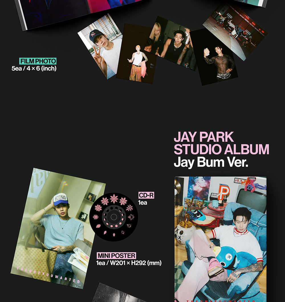 JAY PARK [THE ONE YOU WANTED] 6th FULL ALBUM (9th Oct.2024) | Shopee ...