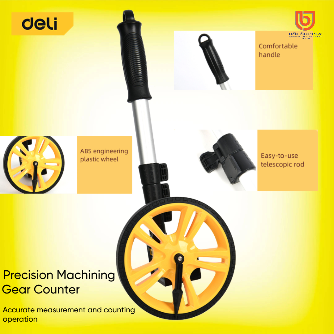DELI Distance Measuring Wheels (DL330060) , Digital Distance Measuring ...