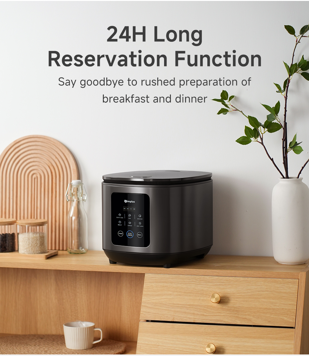 Simplus 2.7L Rice Cooker | Low-Sugar Low Carbon | 6 Preset Programs ...