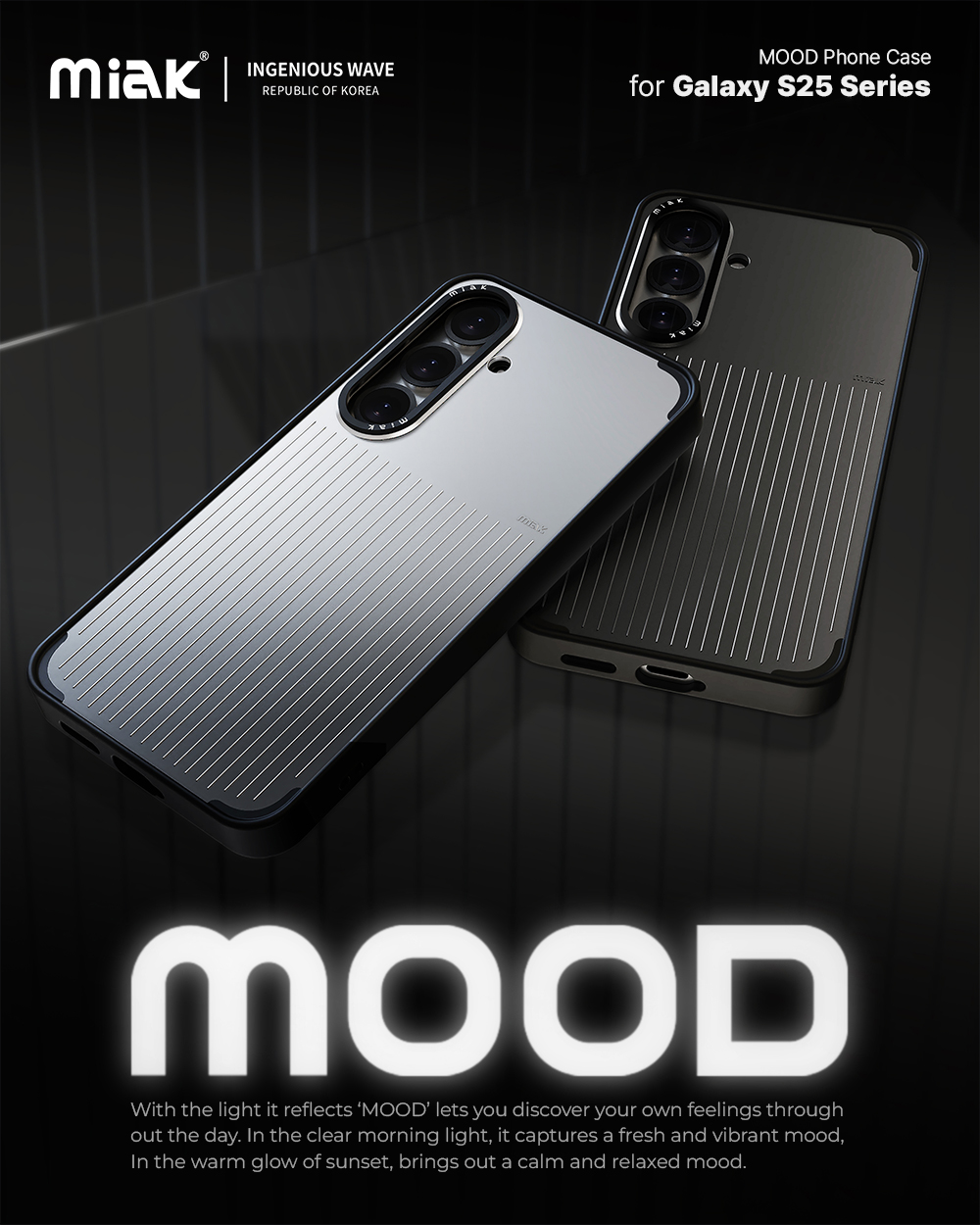 Miak MOOD for Galaxy S25 Edge S25 S25 Ultra Lightweight Protective ...