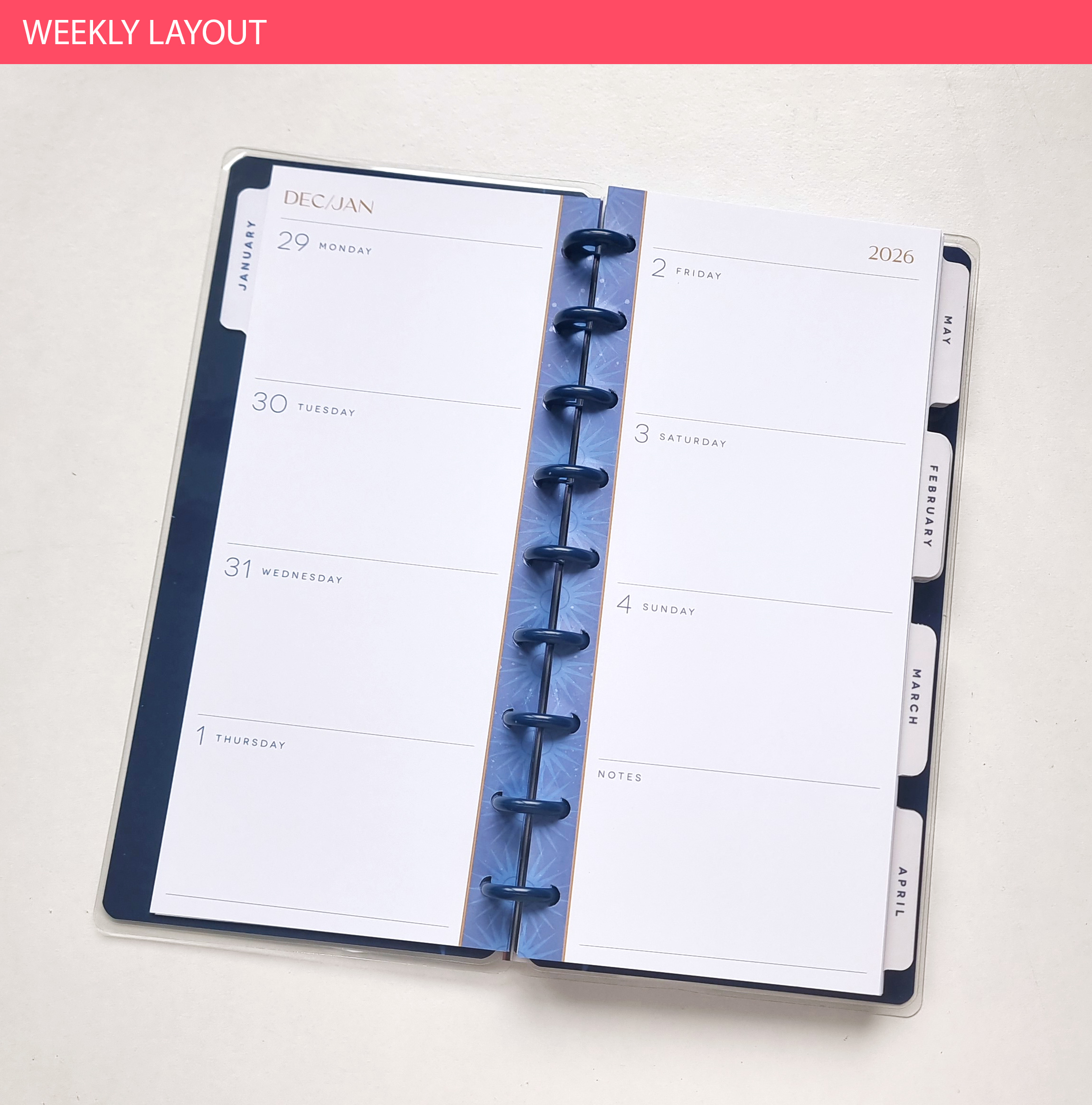 2026 Skinny Classic - Star Signs Planner (Horizontal Layout) | Shopee ...