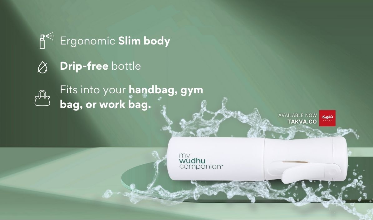 Portable Wudhu Bottle – My Wudhu Companion Umrah & Hajj Equipment Wudhu ...