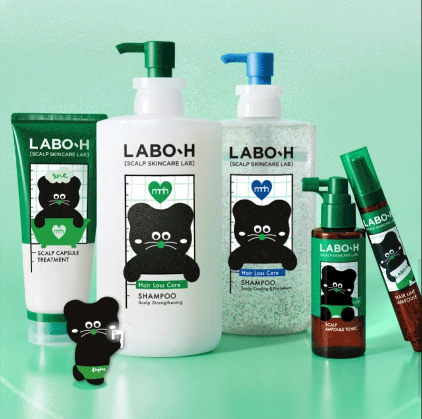 Labo-h Scalp Strengthening Shampoo 750ml(+Keychain Random) | Shopee ...