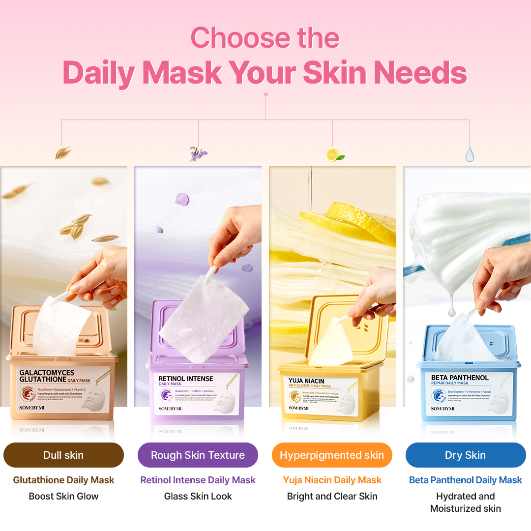 [Some By Mi Official] Retinol Intense Daily Mask 30EA | Glass Skin ...