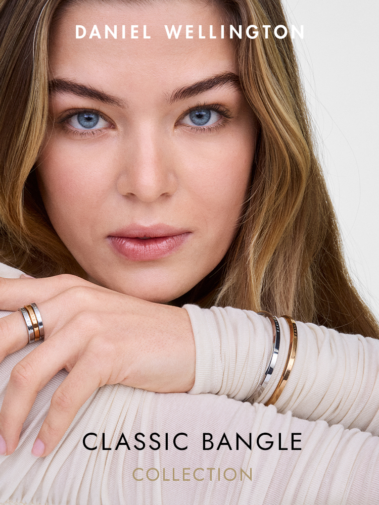 Daniel Wellington Classic Bangle Rose Gold / Silver / Gold Unisex ...