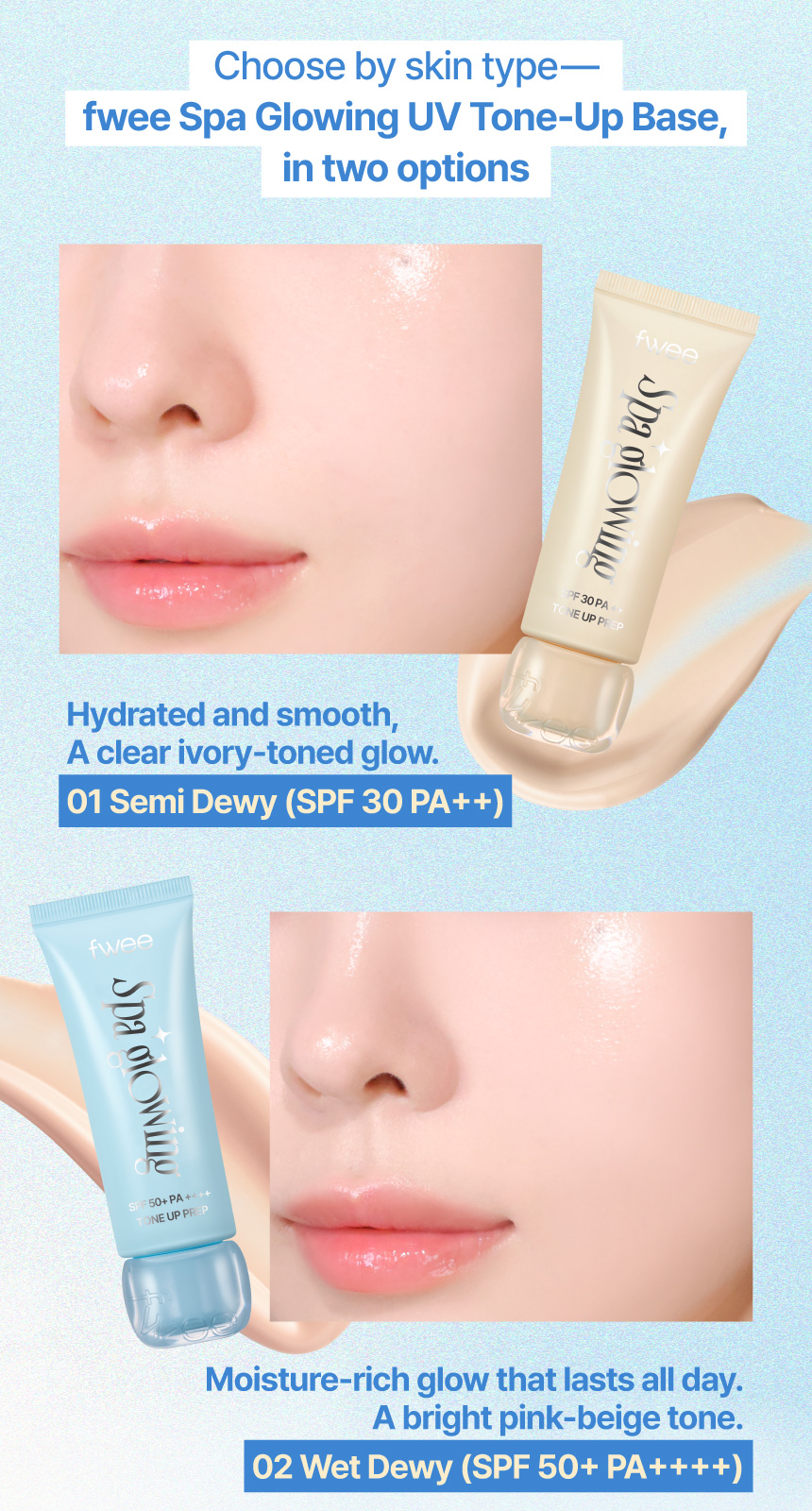 [fwee] Spa Glowing UV Tone Up Base (2 colors) | Shopee Philippines