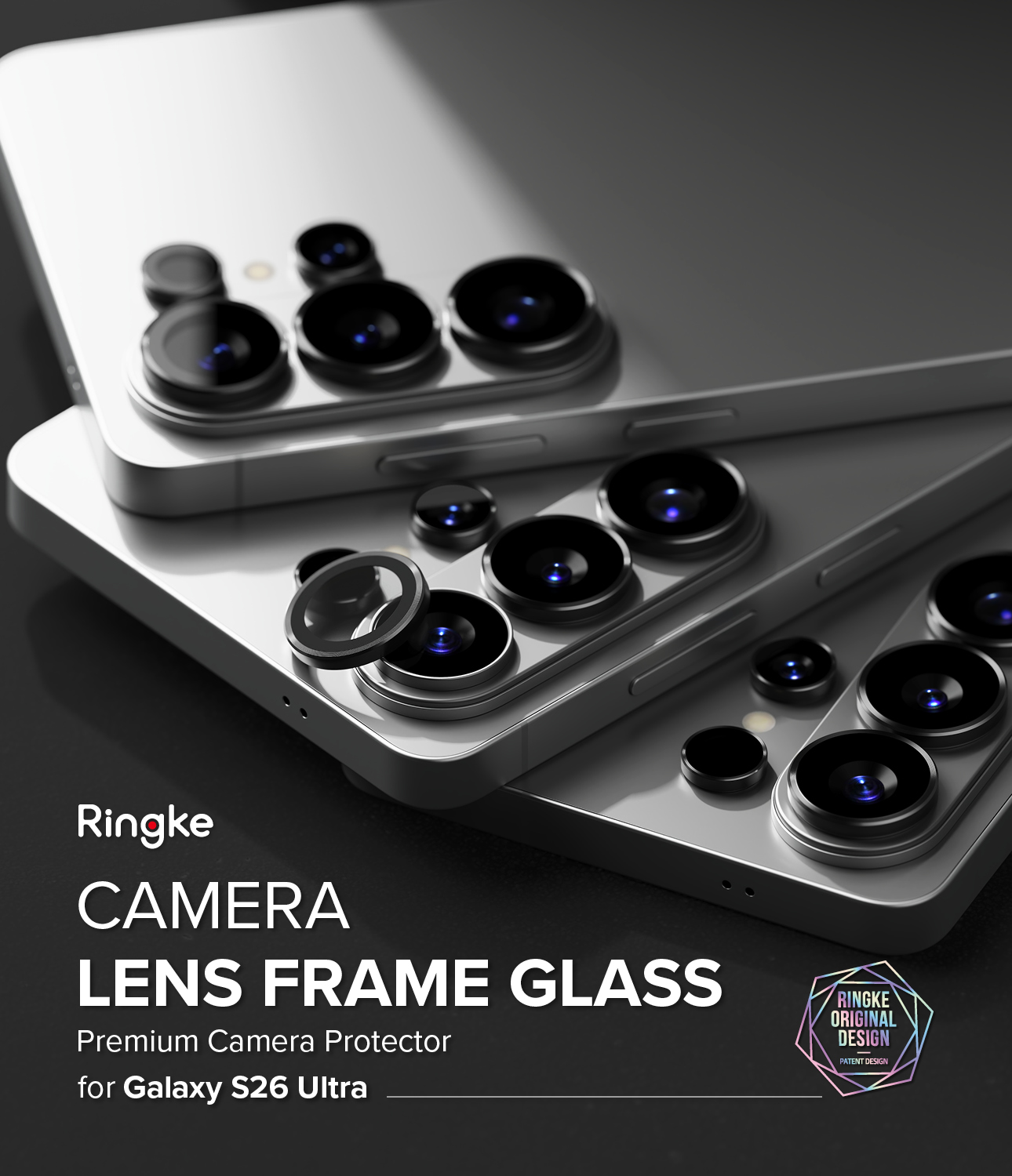 Ringke Camera Lens Frame Glass for Galaxy S26 Ultra Camera Lens ...