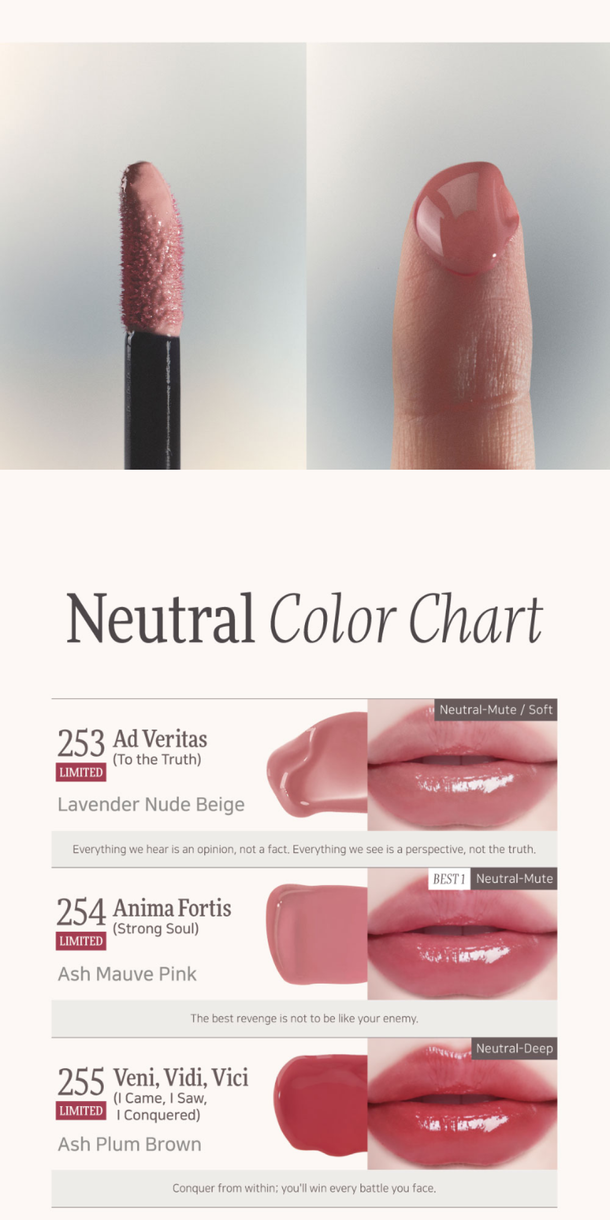 [Marcus Aurelius Collection] Blur-Glowy MINI Lip Tint (11 colors ...