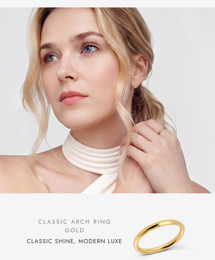 Daniel Wellington Classic Arch Ring Rose Gold / Silver / Gold - Unisex ...