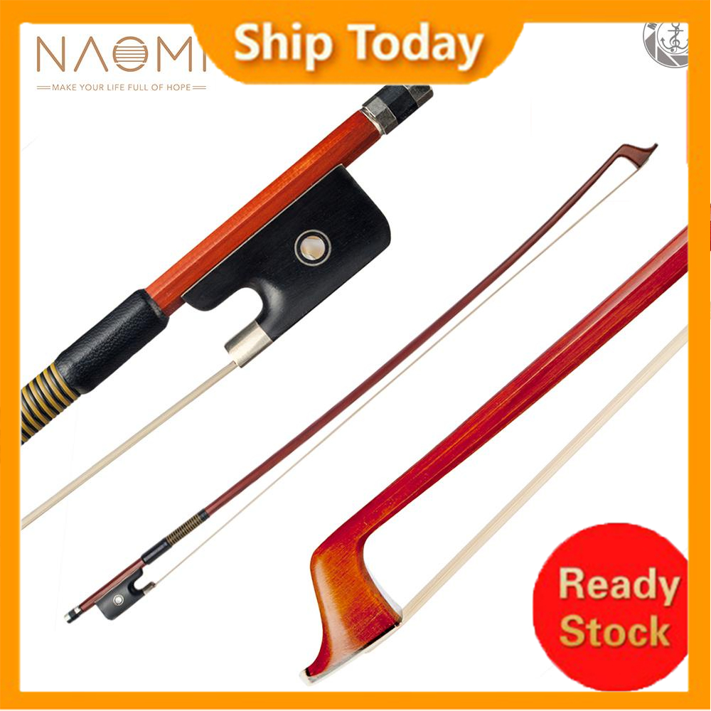 NAOMI VB0908029 Classic Brazilwood 4/4 Violin Bow Light Weight Proper