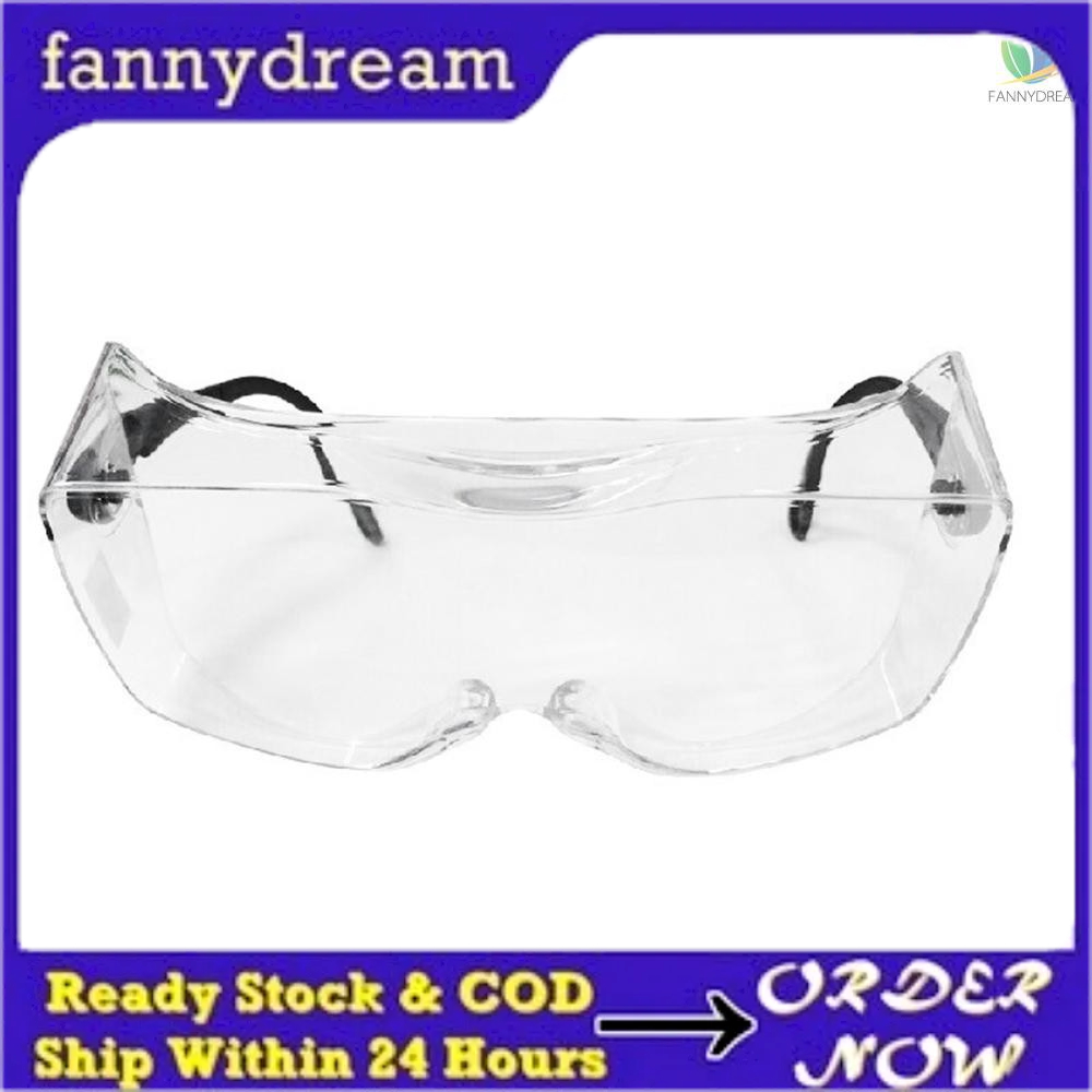 F&D 3M / 12308 Clear Glasses AntiFog Safety Goggle Eyewear for Eye