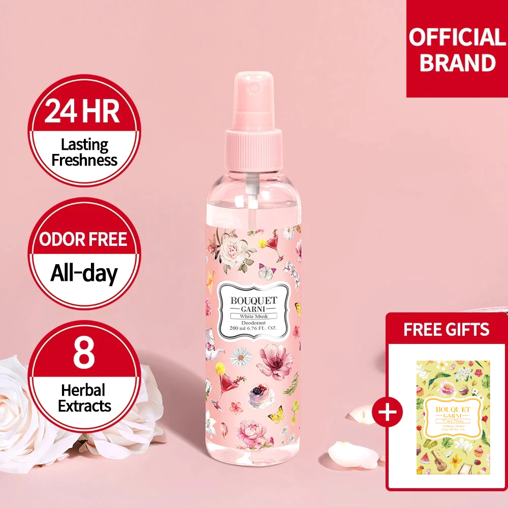 [Bouquet Garni] Refresh Deodorant Spray White Musk | Shopee Philippines