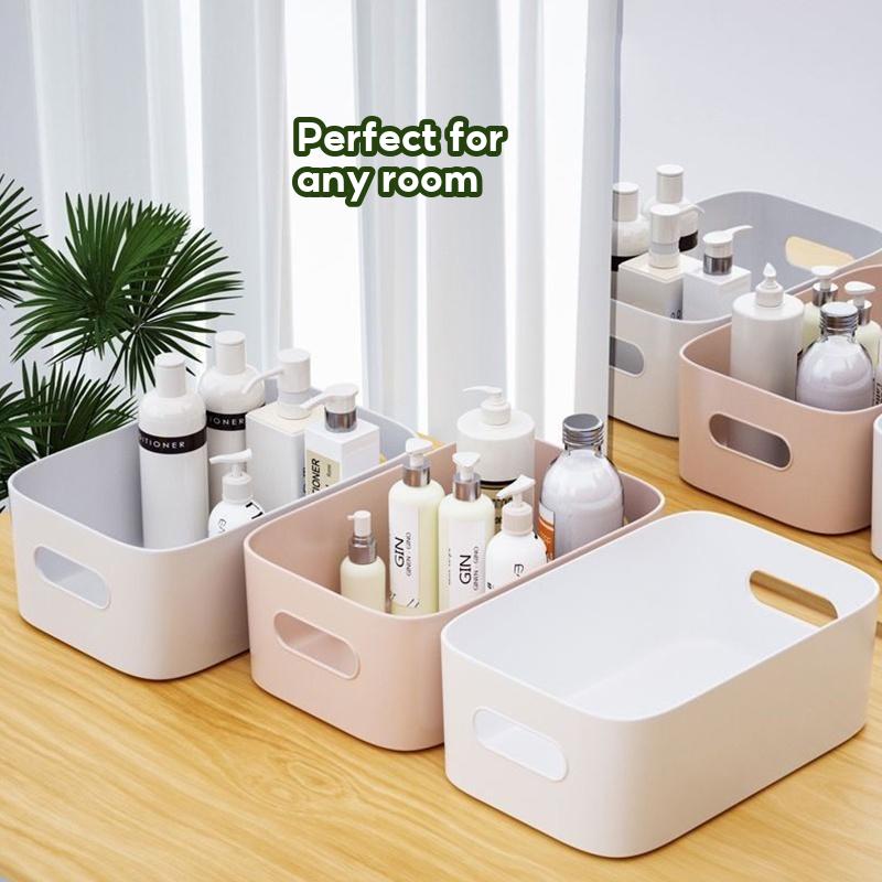 Multi-Functional Storage Container with Handle - Various Sizes & Colors ...