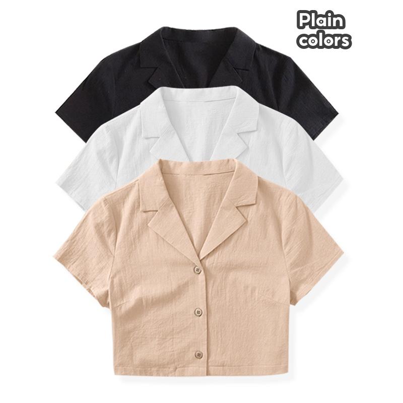 button down blouse - Best Prices and Online Promos - Oct 2026 | Shopee ...