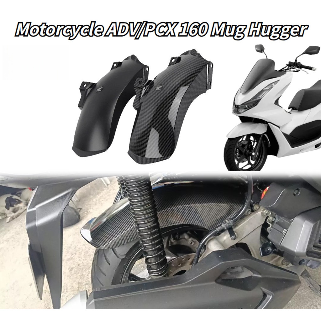 Honda ADV 160 / PCX 160 Rear Tire Hugger – Long Rear Fender Mud Guard ...