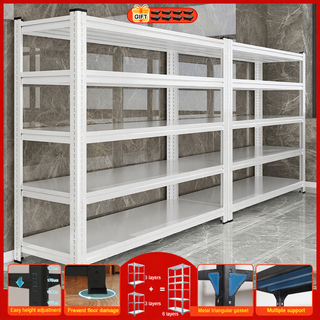 Multi-Layer Adjustable Metal Rack – Boltless Steel Shelf, Stainless ...