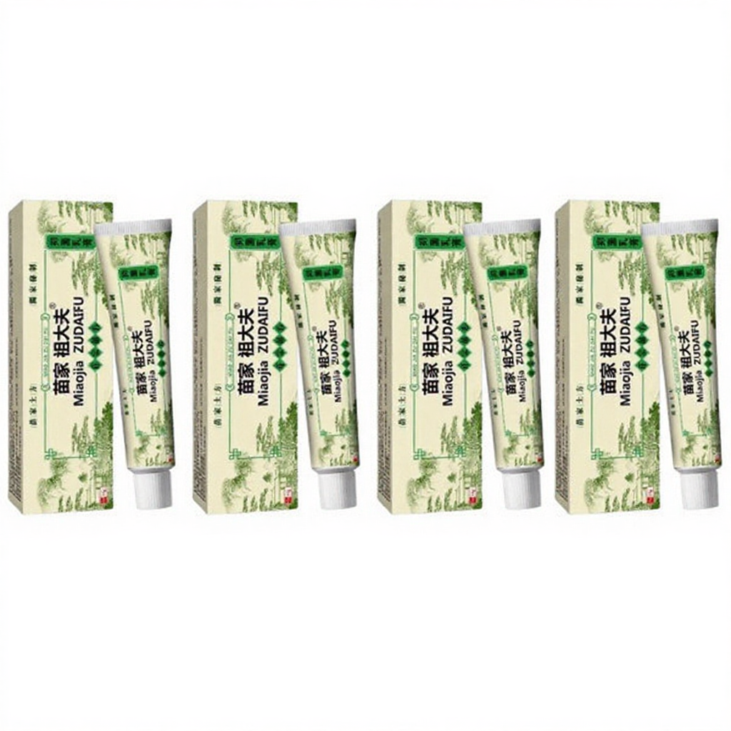 Zudaifu Chinese Herbal Skin Psoriasis Dermatitis Eczema Pruritu Cream ...