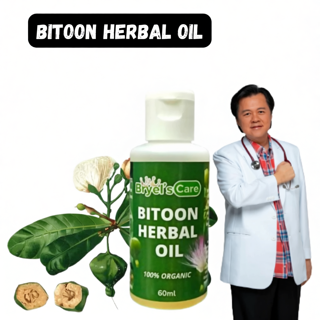 BRYEL'S CARE BITOON HERBAL OIL 60ML NAKAKATULONG PANGTUNAW NG BUKOL ...